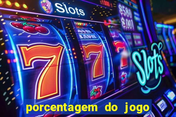 porcentagem do jogo fortune tiger